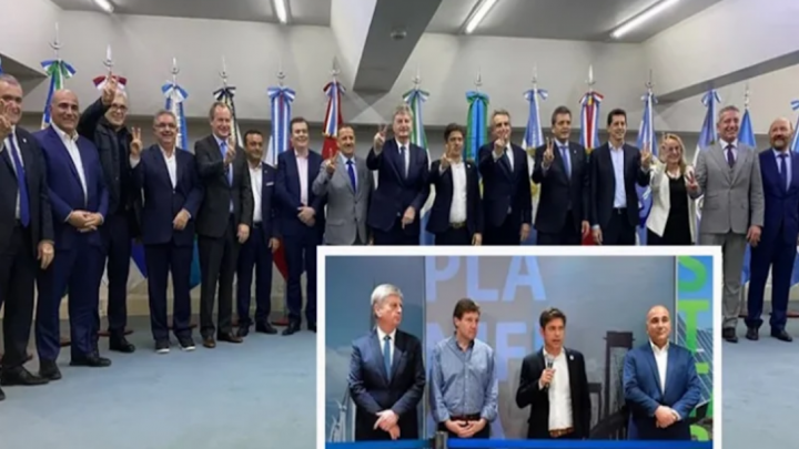 Melella se sumo a los gobernadores del PJ que apoyan la formula Massa-Rossi