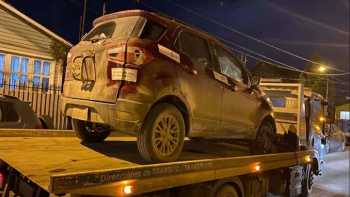 Choco borracho en Ushuaia y termino con el rodado incautado