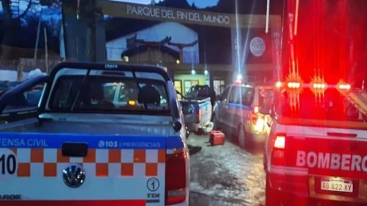 Rescate en la senda del Glaciar Martial