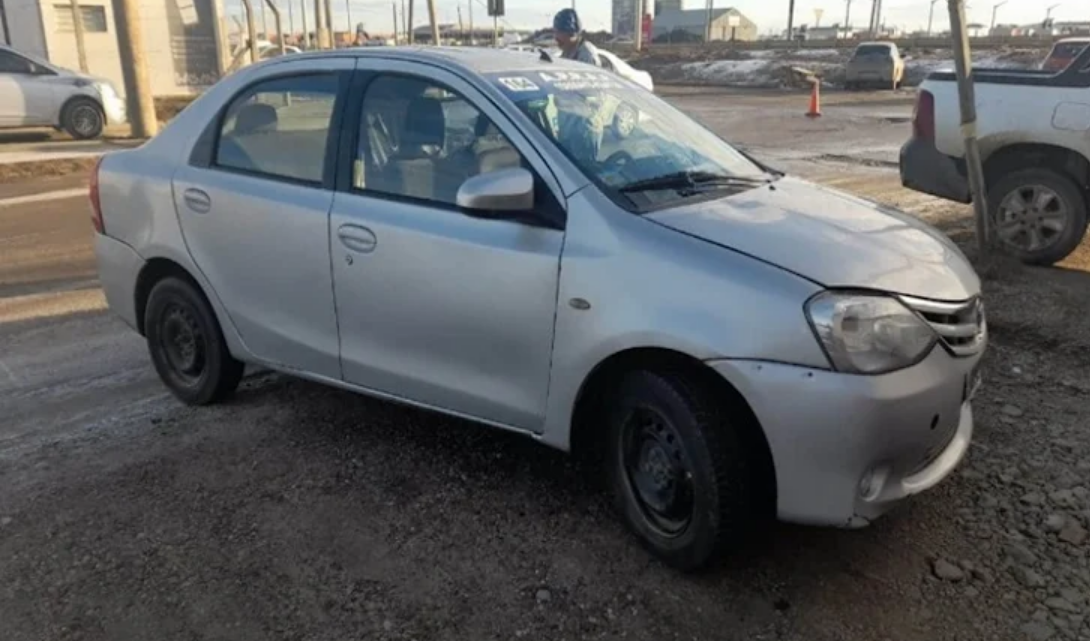 Un peaton atropellado por un remis Un peaton atropellado por un remis