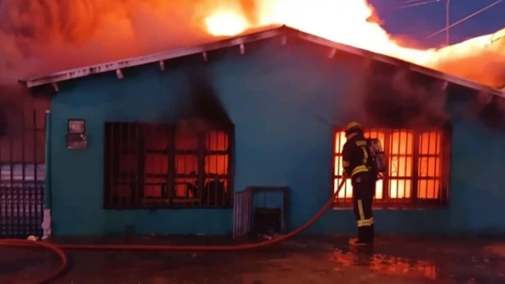 Incendio en una vivienda sin lesionados
