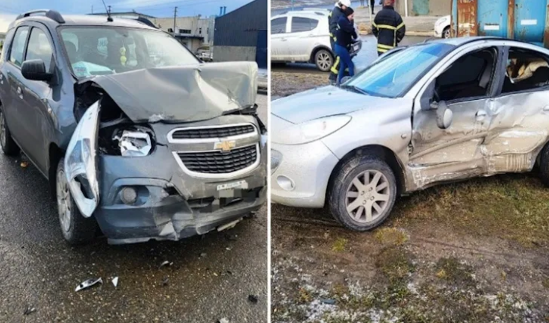 Choque, ambos conductores trasladados al Hospital Choque, ambos conductores trasladados al Hospital