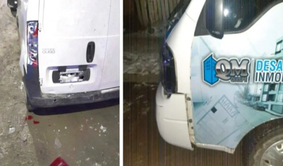 Choco borracho contra un auto estacionado y termino detenido