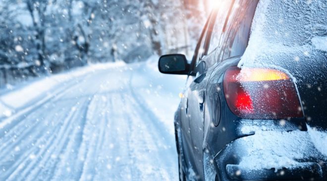 La Policía realizó recomendaciones para manejar sobre hielo La Policía realizó recomendaciones para manejar sobre hielo