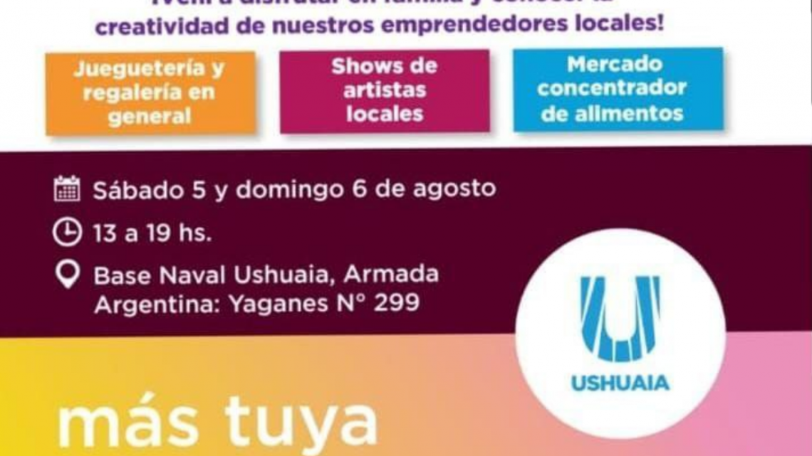 ESTE FIN DE SEMANA SERÁ EL TURNO DE LA EXPO NIÑEZ Y EL MERCADO CONCENTRADOR