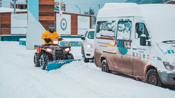 OPERATIVO INVIERNO: EL MUNICIPIO TRABAJA PARA GARANTIZAR LA TRANSITABILIDAD