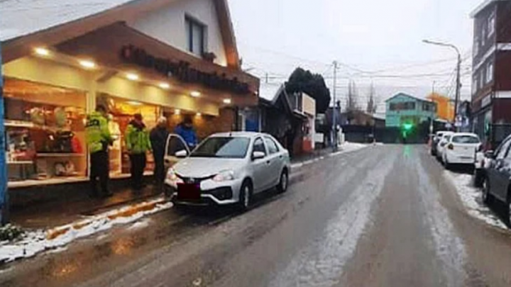 Menor atropellado en Ushuaia en calle Karukinka