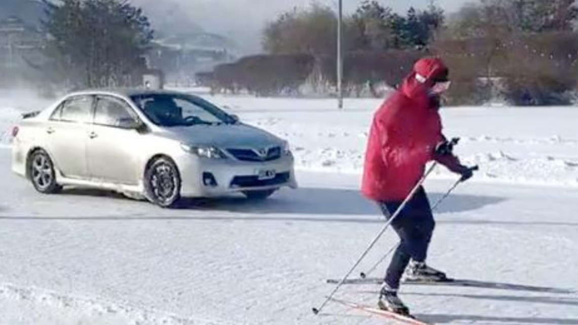 Récord de hasta medio metro de nieve