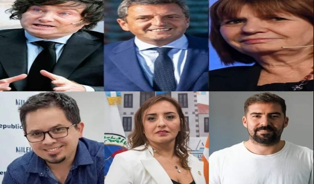 PASO TDF, Milei el mas votado, luego Massa y Bullrich, a diputados Pauli, Freites y Frigerio