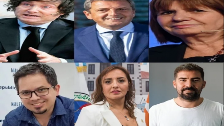 PASO TDF, Milei el mas votado, luego Massa y Bullrich, a diputados Pauli, Freites y Frigerio