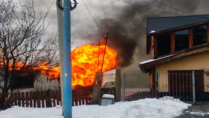 Incendio en Ushuaia, sin lesionados