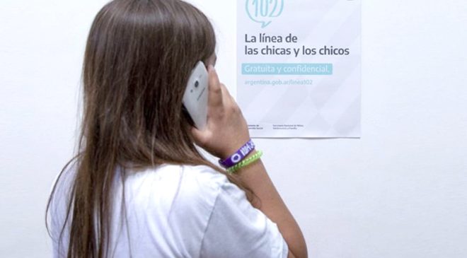Se encuentra activa la línea 102 ante casos de violencia contra niños, niñas y adolescentes Se encuentra activa la línea 102 ante casos de violencia contra niños, niñas y adolescentes