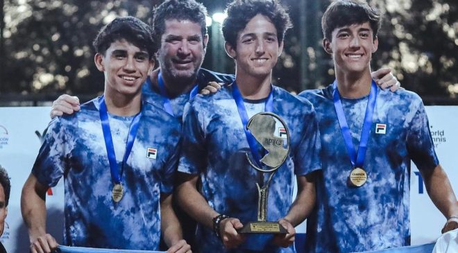 “Valu” Garay, campeón sudamericano Sub 16 con Argentina