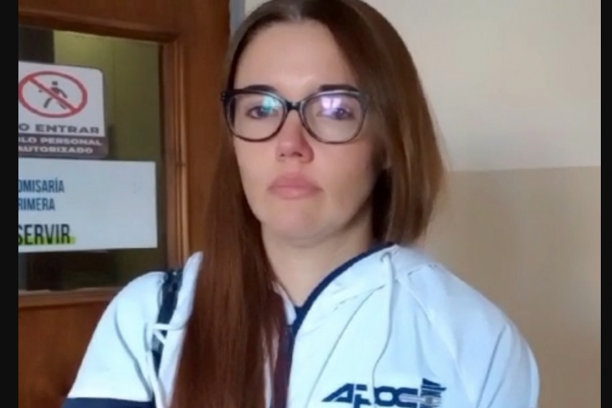 Designan a la dirigente del gremio de APOC en tareas administrativas Designan a la dirigente del gremio de APOC en tareas administrativas