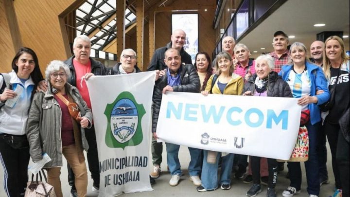 El equipo Municipal de Newcom +60 de Ushuaia viajó a Termas de Río Hondo