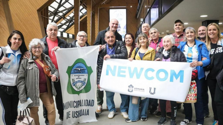 EL EQUIPO MUNICIPAL DE NEWCOM +60 DE USHUAIA VIAJÓ A TERMAS DE RÍO HONDO