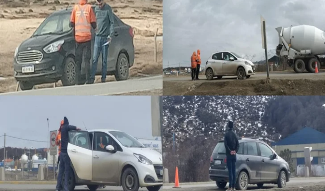 Operativo anti-UBER en Ushuaia, secuestraron vehiculos en infraccion
