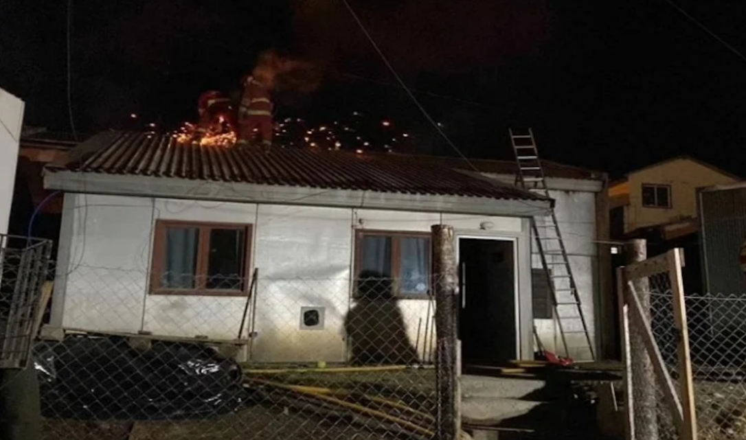 Incendio en Ushuaia en la madrugada, sin lesionados