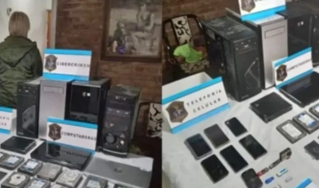 Mujer detenida por producir y distribuir contenido sexual de su hija de 8 años