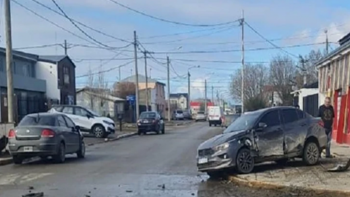 Choque sin lesionados entre dos Fiat