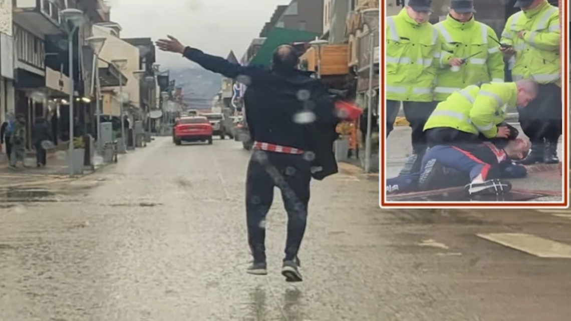 Festejaba el campeonato de Talleres de RE y lo detuvieron violentamente en Ushuaia