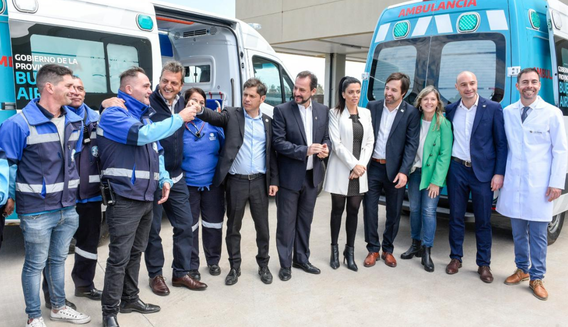 MASSA INAUGURÓ HOSPITALES PAMI EN ESCOBAR, HURLINGHAM, ITUZAINGÓ Y LANÚS: