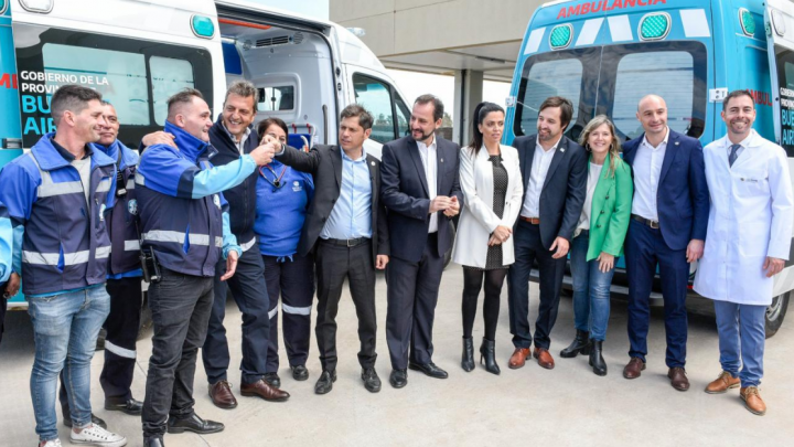 MASSA INAUGURÓ HOSPITALES PAMI EN ESCOBAR, HURLINGHAM, ITUZAINGÓ Y LANÚS: