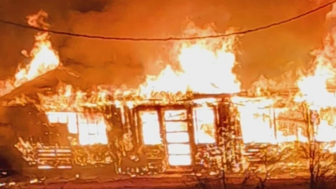Incendio en Estancia El Relincho, habria sido intencional