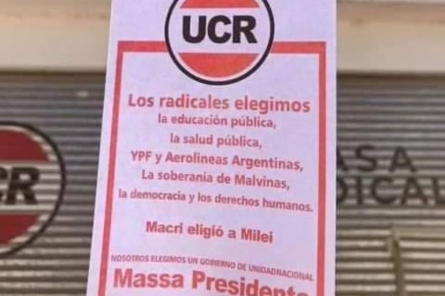 «Los radicales nunca votaríamos a Milei» «Los radicales nunca votaríamos a Milei»