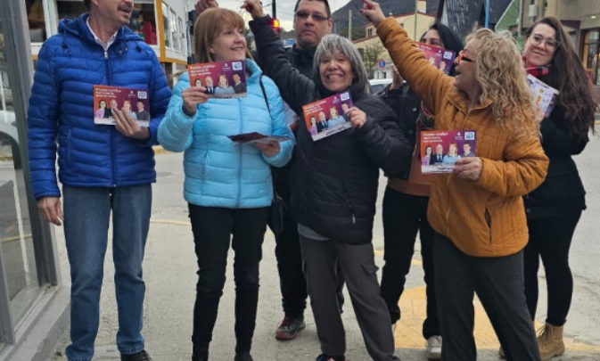 Elecciones 2023“Estamos militando con mucha alegría”