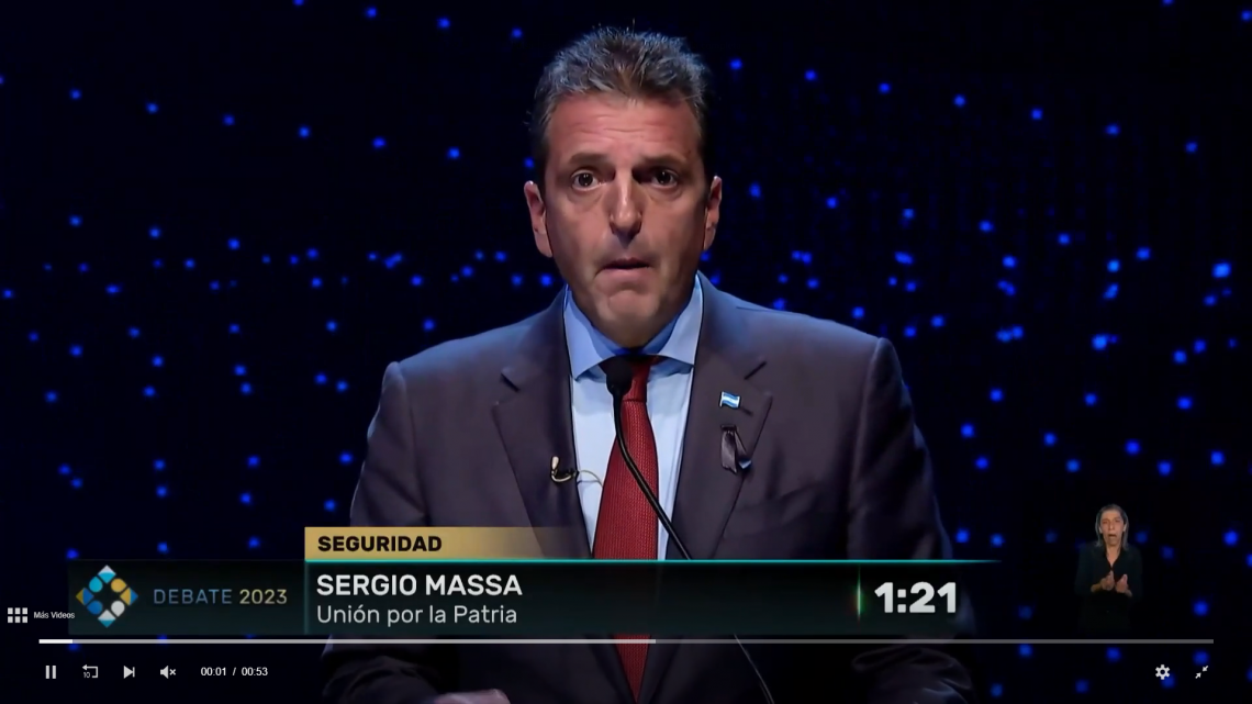 Debate Presidencial 2023. Sergio Massa apuesta a un anuncio en seguridad: “Vamos a crear un FBI argentino” Debate Presidencial 2023. Sergio Massa apuesta a un anuncio en seguridad: “Vamos a crear un FBI argentino”