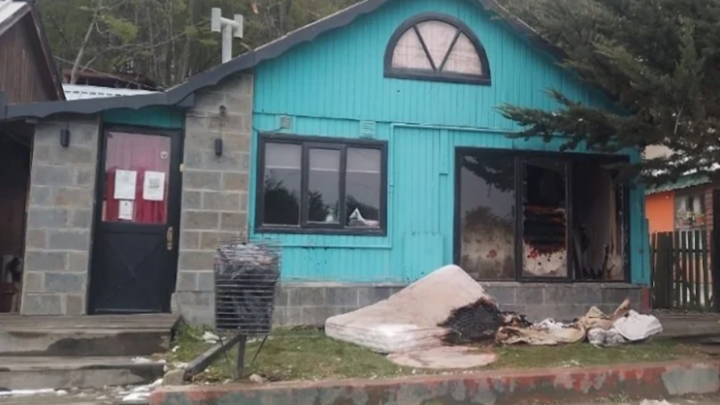 Un detenido por un incendio intencional en Ushuaia