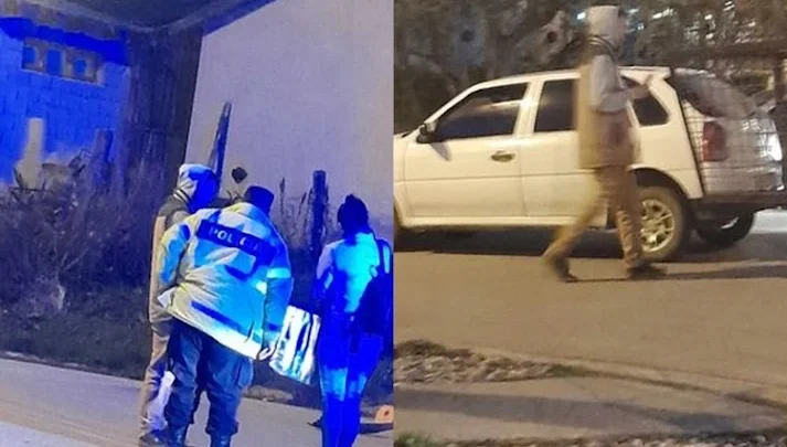 Choque en Ushuaia con un motociclista lesionado