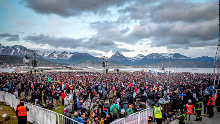 Exitazo de La Renga en Ushuaia