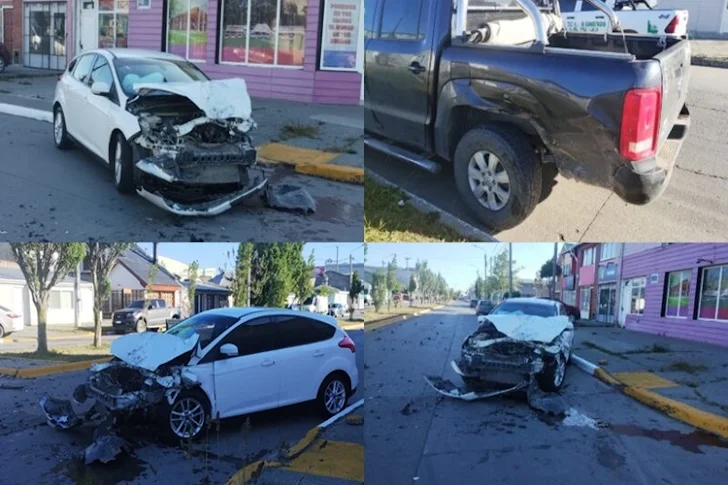 Choque entre borrachos, ambos vehiculos incautados