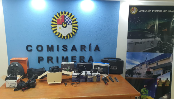 Tras el robo: Recuperaron los elementos sustraídos del Colegio Haspen