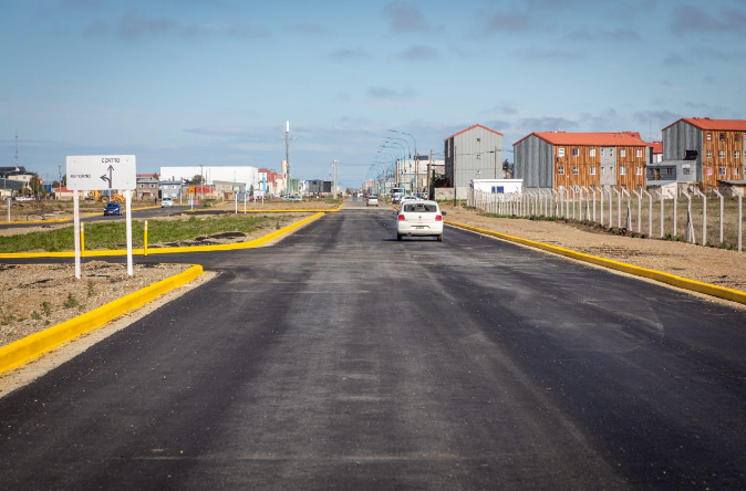 Río Grande: Ya se encuentra habilitado al tránsito el doble carril de la Av. San Martín