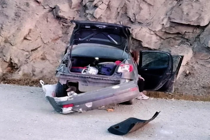 Despiste y vuelco de borracho en Playa Larga Despiste y vuelco de borracho en Playa Larga