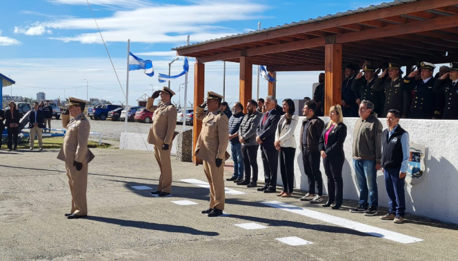 En Río Grande: Realizaron el cambio de autoridades de Prefectura Naval