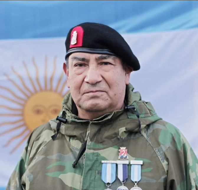 Gran dolor por la muerte del Veterano de Guerra de Malvinas, Ángel Quiroga Gran dolor por la muerte del Veterano de Guerra de Malvinas, Ángel Quiroga