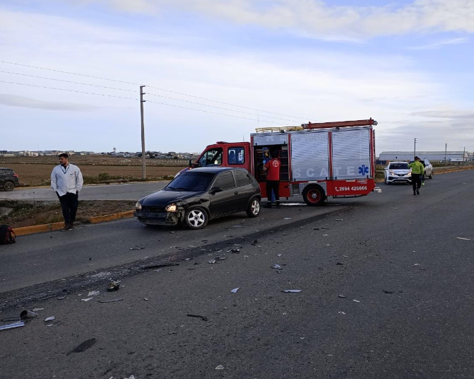 En la mañana: Accidente de tránsito dejó a un herido En la mañana: Accidente de tránsito dejó a un herido
