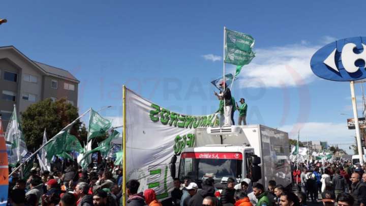 Rio Grande: Masiva participación en el paro de este 24 de enero