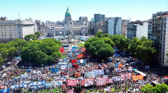 24E. La CGT contundente con los legisladores: «No traicionen a los trabajadores»