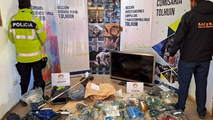 Varios allanamientos por robos, en uno de ellos secuestraron droga