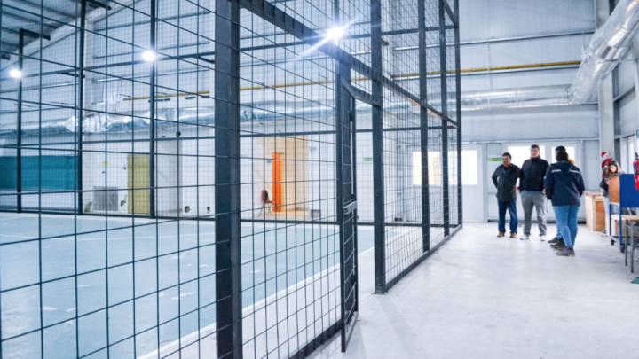 Parque Industrial: Siguen los trabajos en el gimnasio de ATURG