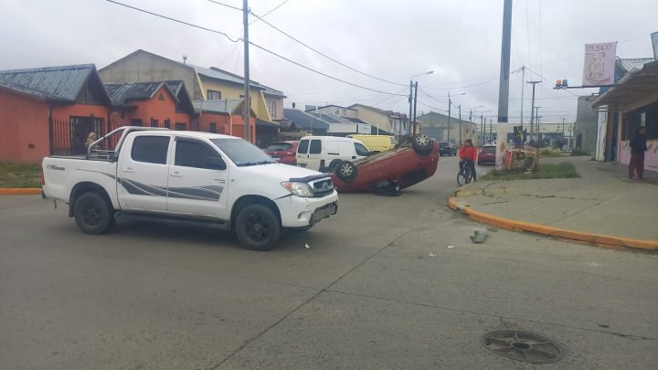 Siniestro vial en intersección de las arterias Don Bosco y Lugones.