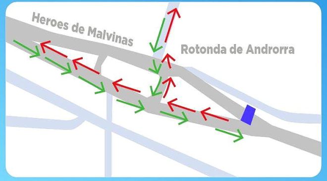 El Municipio refaccionará la rotonda de Andorra