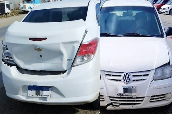 Choque de auto con menor lesionado Choque de auto con menor lesionado