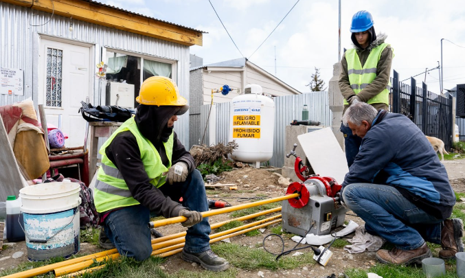 Gobierno: Relanzan el programa «Llegó el gas»