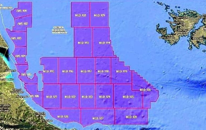 Resignan concesión: Devuelven tres áreas off shore situadas entre Tierra del Fuego y las Islas Malvinas